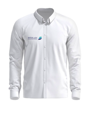 white long-sleeved shirt