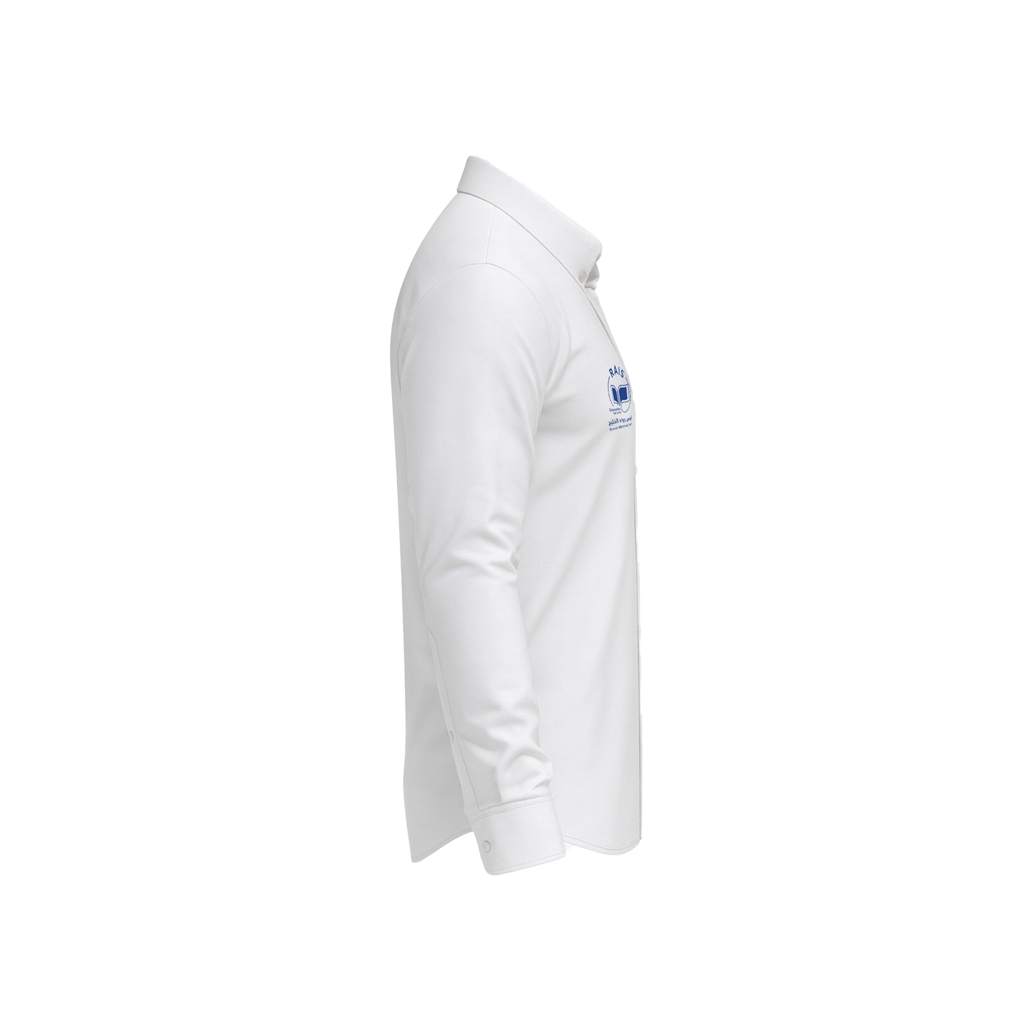 white long-sleeved shirt