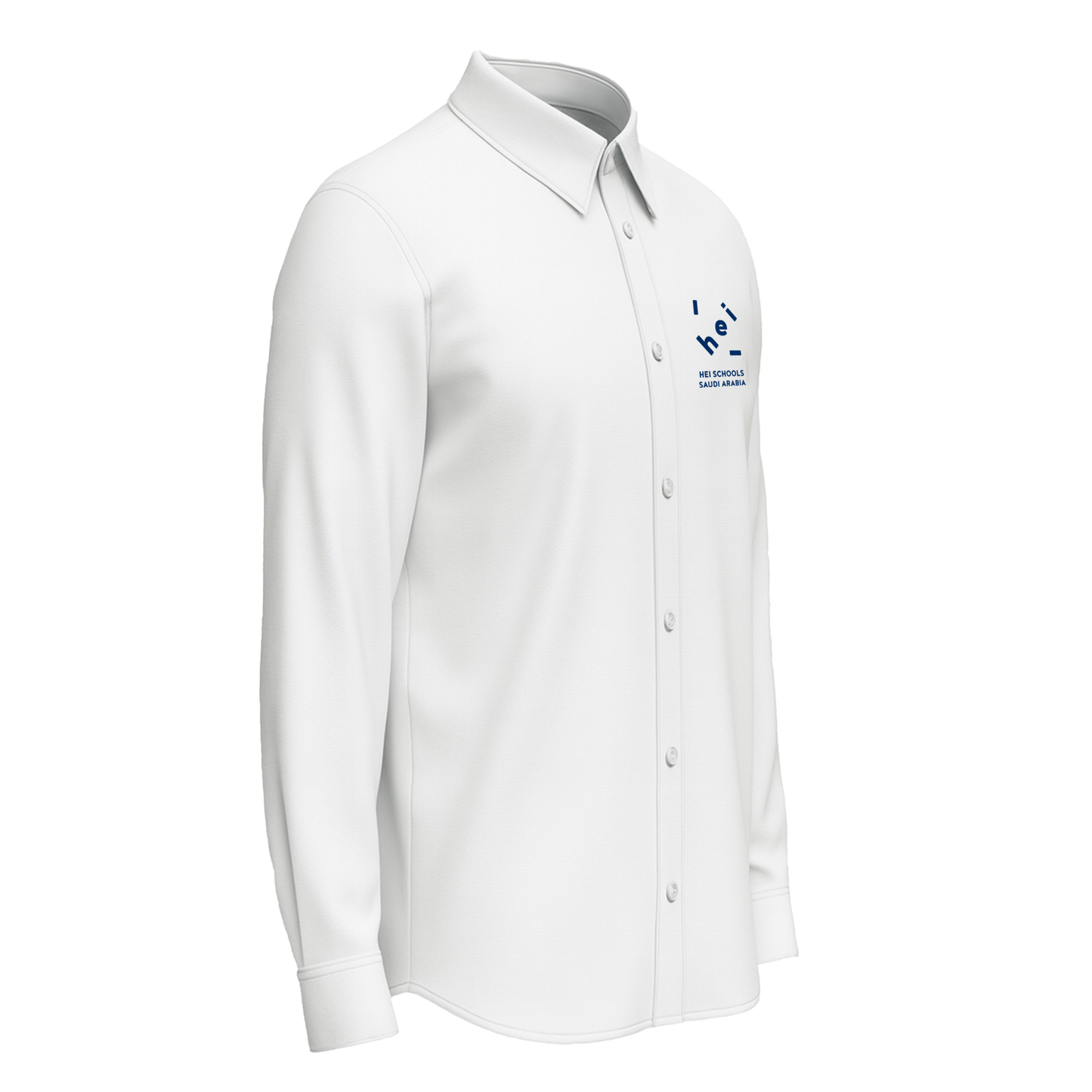 white long-sleeved shirt