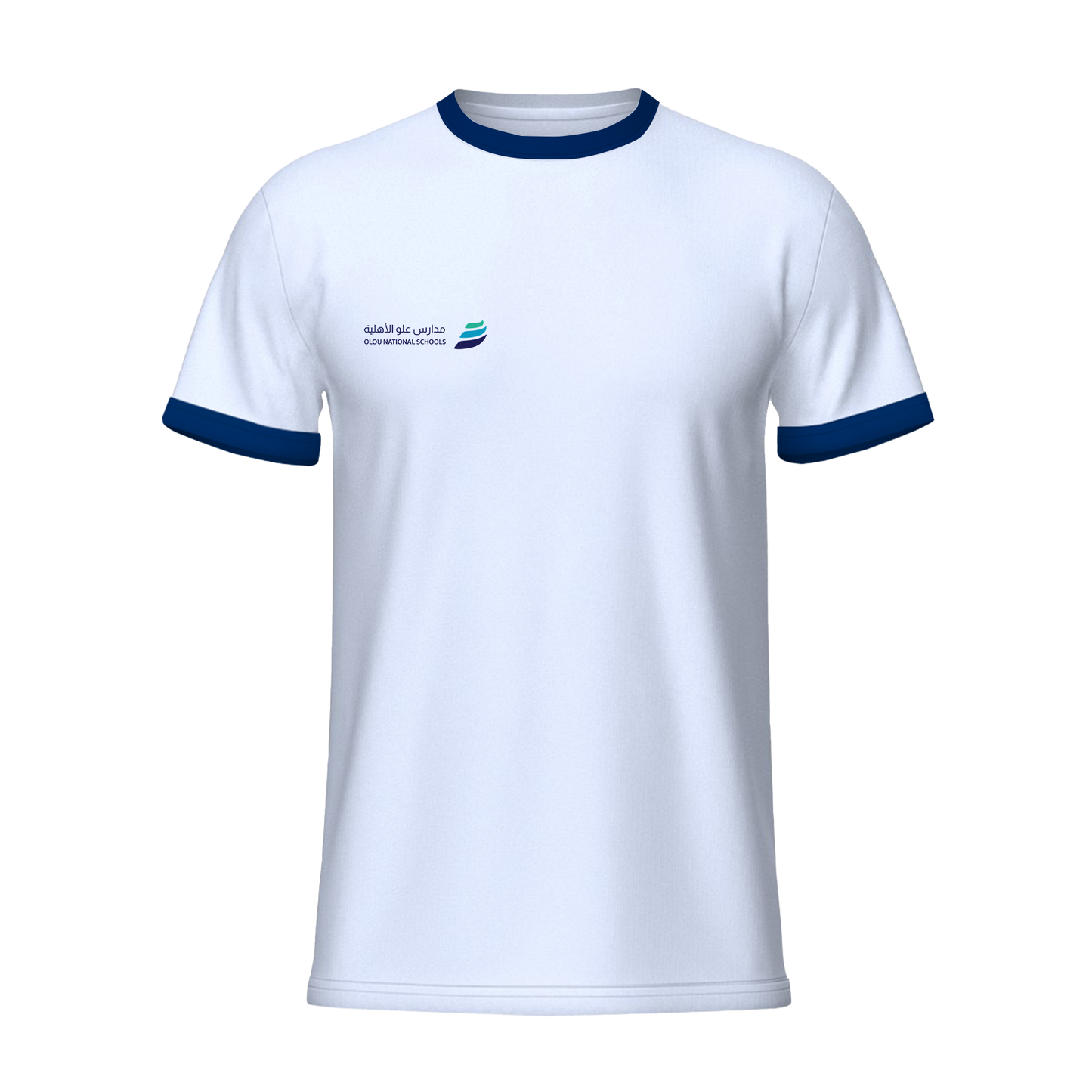 white long-sleeved shirt