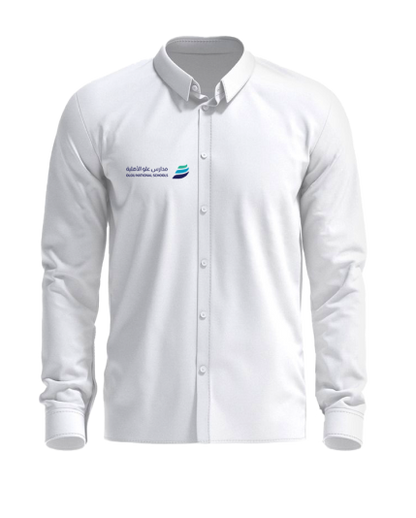 white long-sleeved shirt