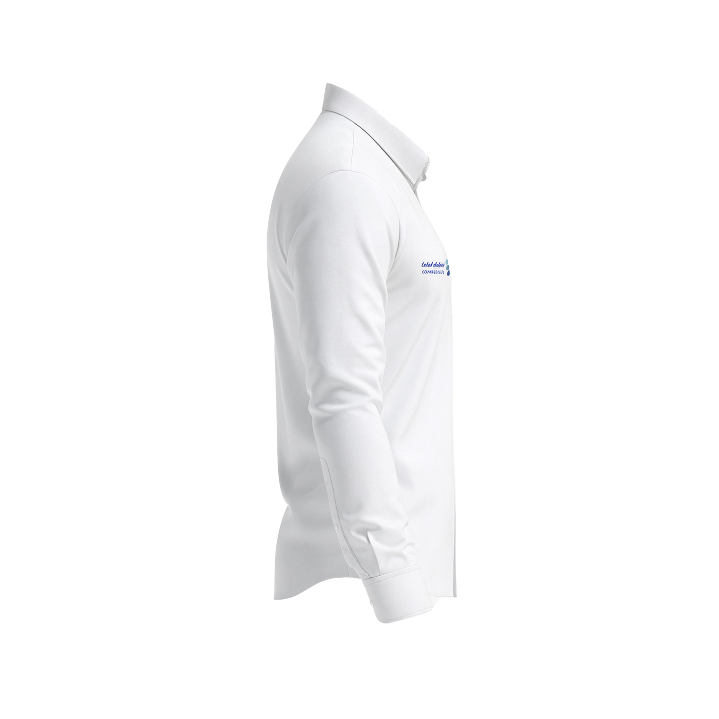 white long-sleeved shirt