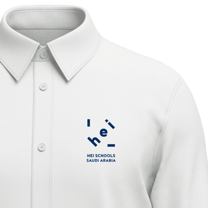 white long-sleeved shirt
