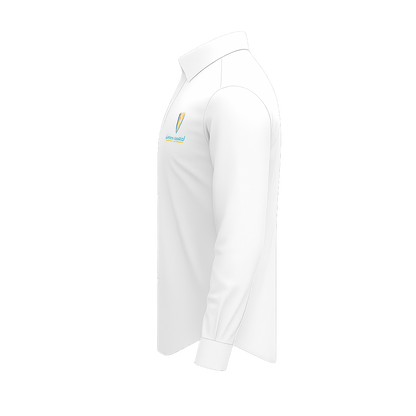 white long-sleeved shirt