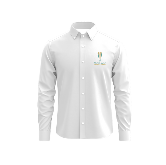 white long-sleeved shirt