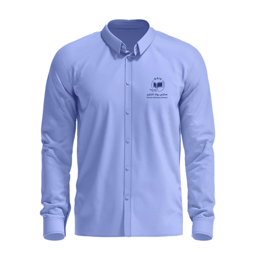 white long-sleeved shirt