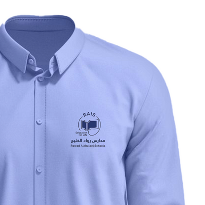 white long-sleeved shirt